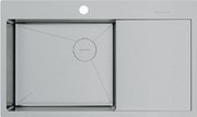Мойка Omoikiri AKISAME 86 SIDE IN-L нержавеющая сталь крыло справа Мойка Omoikiri AKISAME 86 SIDE IN-L нержавеющая сталь крыло справа