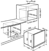 Духовой шкаф Smeg SCP112 фото 2 в Краснодаре