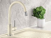 Смеситель Blanco MIDA-S SILGRANIT белый 521457 фото 4 в Краснодаре