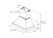 Вытяжка Bertazzoni K120HERTX+KC48HERTAV фото 3 в Краснодаре