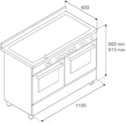 Варочный центр Bertazzoni HER125I2ENET фото 2 в Краснодаре