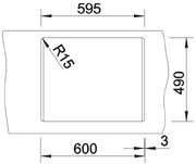 Мойка BLANCO DALAGO 6 Silgranit черный, клапан-автомат фото 4 в Краснодаре Мойка BLANCO DALAGO 6 Silgranit черный, клапан-автомат фото 4 в Краснодаре