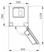 Холодильник Korting KNFC 62029 X фото 3 в Краснодаре