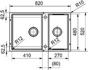 Мойка Франке BWX 120-41-27 сталь фото 4 в Краснодаре Мойка Franke BWX 120-41-27 сталь фото 4 в Краснодаре