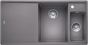 Мойка Бланко AXIA III 6 S чаша справа, доска стекло клапан-автомат InFino® алюметаллик фото в Краснодаре Мойка Blanco AXIA III 6 S чаша справа, доска стекло клапан-автомат InFino® алюметаллик фото в Краснодаре