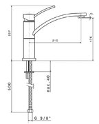 Смеситель Smeg ME6A фото 2 в Краснодаре