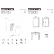 Винный шкаф Dunavox DAB-49.116DB.TO фото 3 в Краснодаре