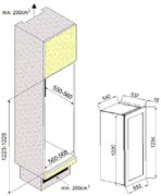 Винный шкаф Climadiff AV93X3ZI/1 фото 2 в Краснодаре