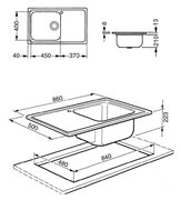 Мойка Смег LGM861S фото 2 в Краснодаре Мойка Smeg LGM861S фото 2 в Краснодаре