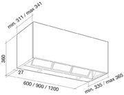 Вытяжка Falmec Integrata 60 ix (600) фото 4 в Краснодаре
