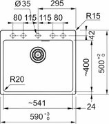 Мойка Франке MRG 610-54 FTL черный матовый фото 3 в Краснодаре Мойка Franke MRG 610-54 FTL черный матовый фото 3 в Краснодаре