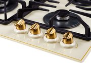 Газовая варочная поверхность Kuppersberg FQ663 C Gold фото 2 в Краснодаре