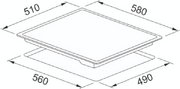 Варочная панель Franke FRSM 604 CT BK фото 3 в Краснодаре