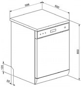 Посудомоечная машина Smeg LVS137SX фото 2 в Краснодаре