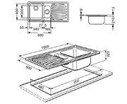 Мойка Смег AP102D фото 2 в Краснодаре Мойка Smeg AP102D фото 2 в Краснодаре