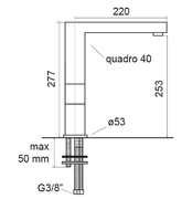Смеситель Фулгор Милано FT 450 X фото 2 в Краснодаре Смеситель Fulgor Milano FT 450 X фото 2 в Краснодаре