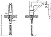 Смеситель Smeg MF9A2 фото 2 в Краснодаре