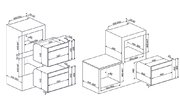Компактный духовой шкаф с СВЧ Smeg SF4750MCAO фото 2 в Краснодаре