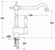 Смеситель Smeg ME3A фото 2 в Краснодаре