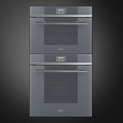 Компактный духовой шкаф с пароваркой Smeg SF4104VCS фото 4 в Краснодаре