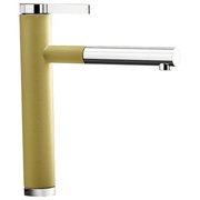 Смеситель Бланко Linee-S Silgranit жасмин фото в Краснодаре Смеситель Blanco Linee-S Silgranit жасмин фото в Краснодаре