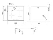 Варочная панель Smeg SE364TDM фото 3 в Краснодаре