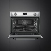 Духовой шкаф комбинированный с микроволновой печью Smeg SF4920MCX1 фото 3 в Краснодаре