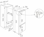 Встраиваемый холодильник Kuppersbusch FKGF 9835.0i фото 2 в Краснодаре