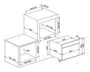Микроволновая печь Smeg SF4800MA фото 2 в Краснодаре