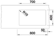 Мойка BLANCO SUBLINE 700-U Level Silgranit черный фото 4 в Краснодаре Мойка BLANCO SUBLINE 700-U Level Silgranit черный фото 4 в Краснодаре