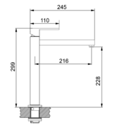 Смеситель Франке Planar Crystal хром/черный фото 4 в Краснодаре Смеситель Franke Planar Crystal хром/черный фото 4 в Краснодаре