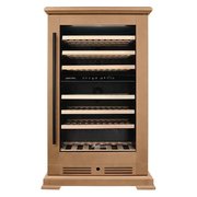 Винный шкаф Meyvel MV77PRO-KBT2 (Натуральный бук) фото 4 в Краснодаре