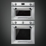 Духовой шкаф комбинированный с микроволновой печью Smeg SF4920MCX1 фото 2 в Краснодаре