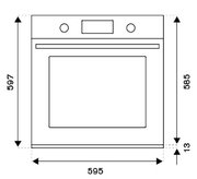 Духовой шкаф Bertazzoni F6011MODPTX фото 2 в Краснодаре