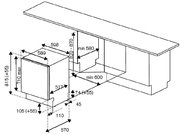 Встраиваемая посудомоечная машина Bertazzoni DW60BIT фото 4 в Краснодаре
