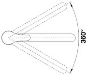 Смеситель Бланко Daras-F 521751 хром фото 4 в Краснодаре Смеситель Blanco Daras-F 521751 хром фото 4 в Краснодаре