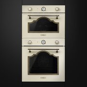 Компактный духовой шкаф с пароваркой Smeg SF4750VCPO1 фото 2 в Краснодаре