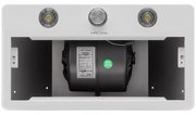 Встраиваемая вытяжка KRONA SVEN 600 white one knob фото 3 в Краснодаре