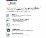 Холодильник с нижней морозильной камерой BOSCH KGE39AL33R фото 2 в Краснодаре