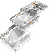 Встраиваемая посудомоечная машина Miele G 5990 SCVi SL фото 3 в Краснодаре
