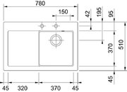 Мойка Франке Mythos MTK 611-78 ваниль фото 2 в Краснодаре Мойка Franke Mythos MTK 611-78 ваниль фото 2 в Краснодаре