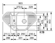 Мойка Франке EFX 682-E фото 4 в Краснодаре Мойка Franke EFX 682-E фото 4 в Краснодаре