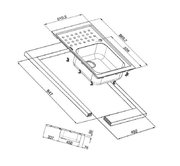 Мойка Смег LV95F-3 фото 3 в Краснодаре Мойка Smeg LV95F-3 фото 3 в Краснодаре