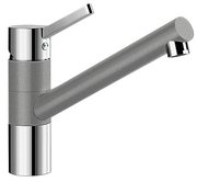 Смеситель Бланко Tivo chrome/Silgranit алюметаллик фото в Краснодаре Смеситель Blanco Tivo chrome/Silgranit алюметаллик фото в Краснодаре