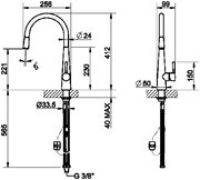 Смеситель Smeg MD14CR фото 2 в Краснодаре