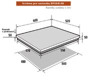 Газовая варочная панель Brandt BPG6414B фото 4 в Краснодаре