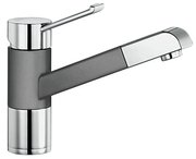 Смеситель Blanco Zenos-S chrome/Silgranit алюметаллик фото в Краснодаре