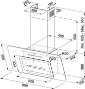 Вытяжка Franke FSN 908 WH фото 2 в Краснодаре