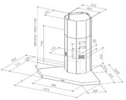 Вытяжка Faber Stilo Angolo/SP EG8 X A100 фото 4 в Краснодаре