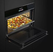 Духовой шкаф комбинированный с пароваркой Smeg SF4604VCNX1 фото 3 в Краснодаре